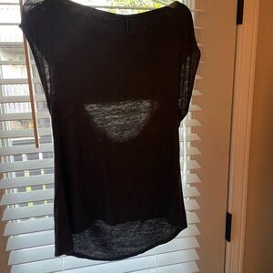 Walter Baker Charcoal Gray Knit Top
